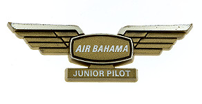 International Air Bahama Junior Pilot Wings